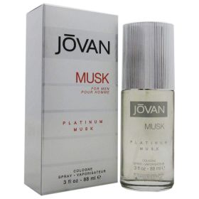 Jovan Platinum Musk 3 Oz Cologne Spray For Men