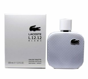 Lacoste L.12.12 Blanc 3.3 Eau De Toilette Spray For Men