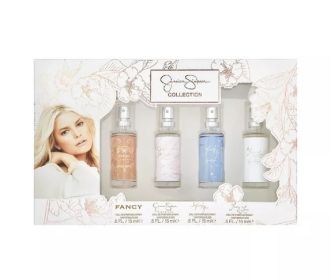 Jessica Simpson 4 Pcs X 0.5 Eau De Parfum Spray Set For Women: Fancy + Signature + I Fancy You + Fancy Love