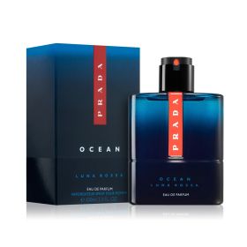 Prada Luna Rossa Ocean Intense 3.4 Eau De Parfum Spray For Men