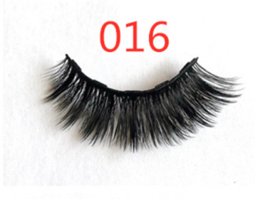 A Pair Of False Eyelashes With Magnets In Fashion (Option: 3PC 016 1 pair eyelashes)